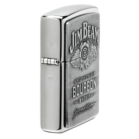 250Jb.928 Jim Beam Full Label Pewter