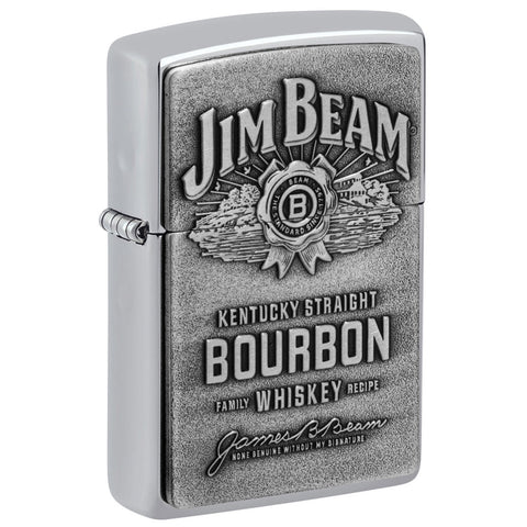 250Jb.928 Jim Beam Full Label Pewter