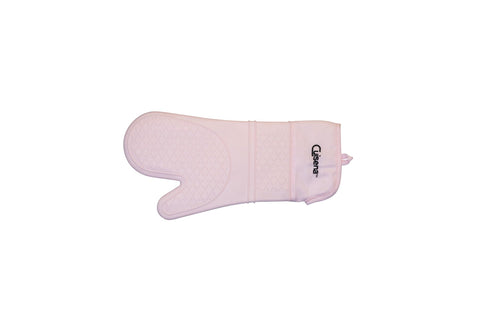 Silicone Fabric Oven Glove - Pink