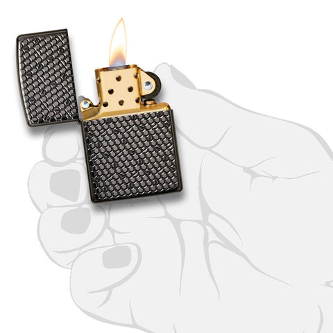 Honeycomb Armor Black Ice