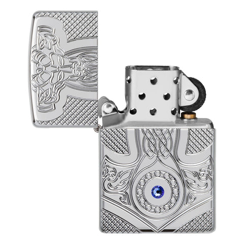 Swarovski Crystal Armor Hp Chrome