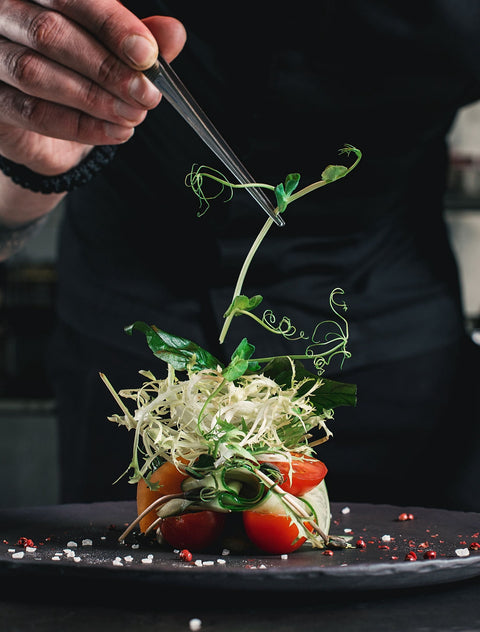 Plating Tongs Stainless Steel - 30cm