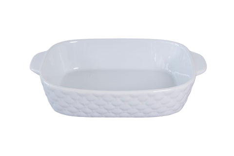Ceramic Baking Dish - White