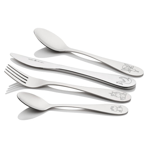 4Piece Kids Cutlery Set - Fairytale Collection