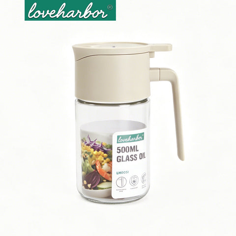 Loveharbor Glass Oil Pot