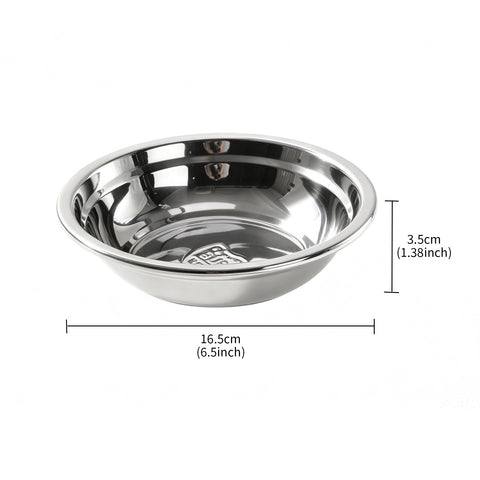 Loveharbor Stainless Steel Round Plate