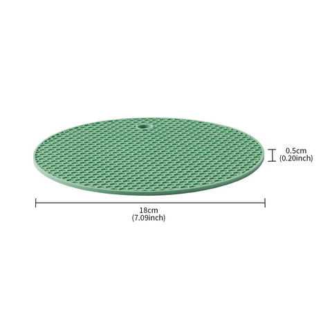 Loveharbor Round Silicone Trivet Scooper