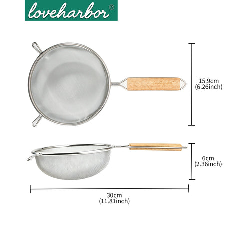 Loveharbor S/S Flour Sieve