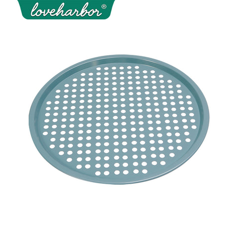 Loveharbor Green Earth Non-Stick Pizza Crisper Pan