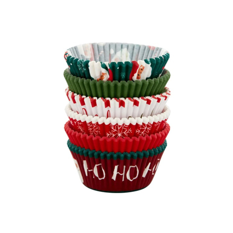 Traditional Christmas Baking Cups