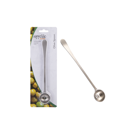 Stainless Steel Olive Spoon