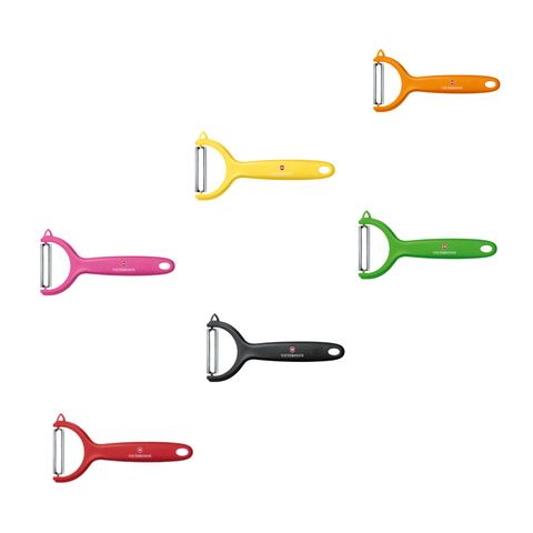 Tomato & Kiwi Peeler Micro Serrated Double Edge - 6 Colors