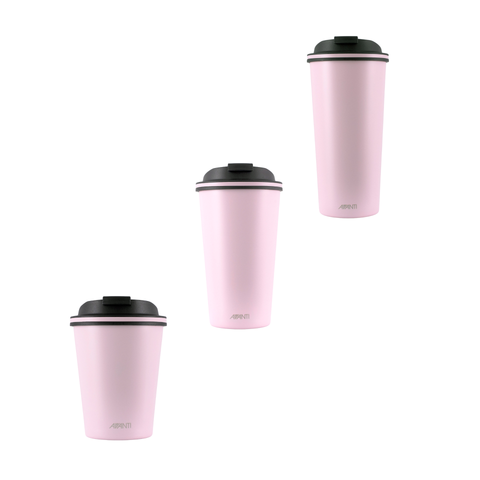 Gocup Double Wall Insulated Cup - Pink(3 Sizes)
