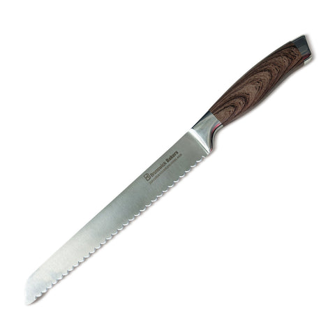 Bakers Professional Bread Knife Wooden Look Handle