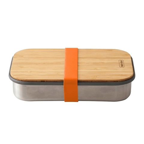 Black + Blum Stainless Steel Sandwich Box 900ml Orange