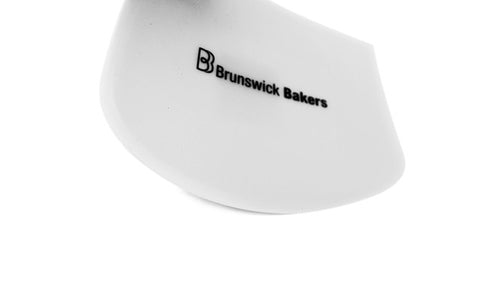 White Dough Scraper - Size: 13.5 X 9.5cm