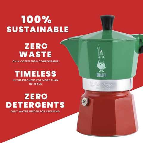 Moka Express Italia 3 Cup