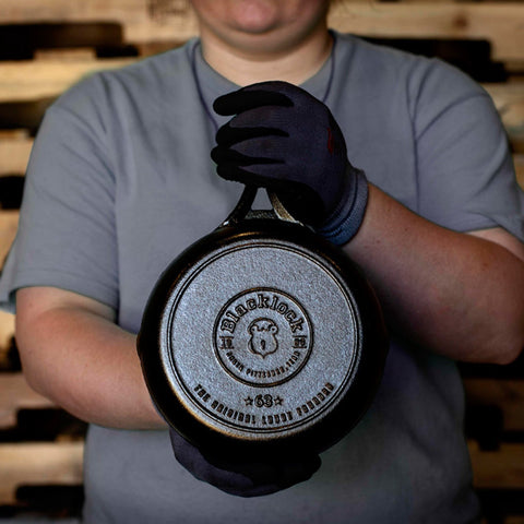Blacklock Triple Seasoned Cast Iron 7 Inch Skillet