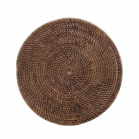 Round Placemat Brown