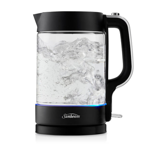 Glass Kettle 1.7L Dark Canyon Black