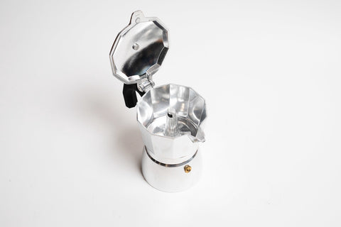 Silver Coffee Maker - 3 Cup