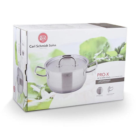 Pro-X 16Cm Casserole Stainless Steel Stock Pot
