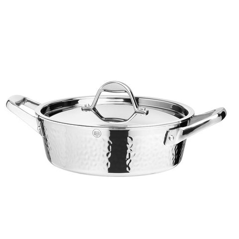 Stern Tri-Ply Stainless Steel 24cm Low Casserole