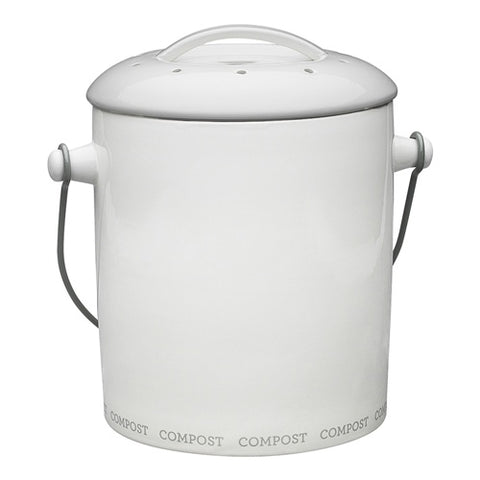 Abode Compost Bin With Filter 23 x 18 x 23cm