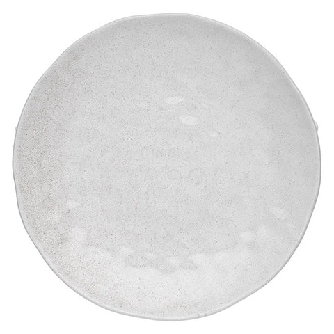 Speckle Milk Serving Platter Round 33Cm