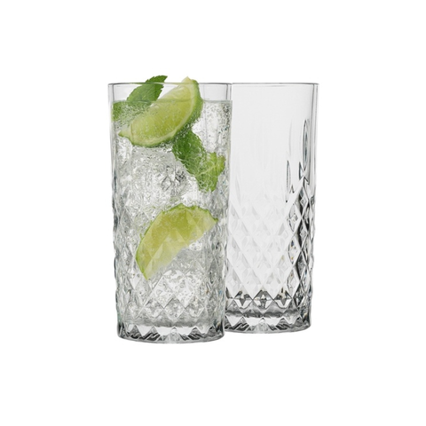 Remi Set of 6 Hi Ball Glasses 356ml