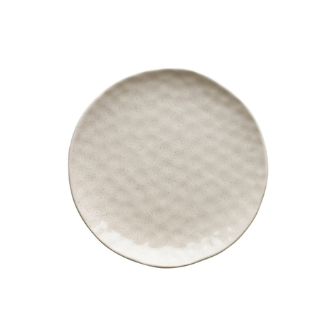 Speckle Oatmeal D Plate 27cm