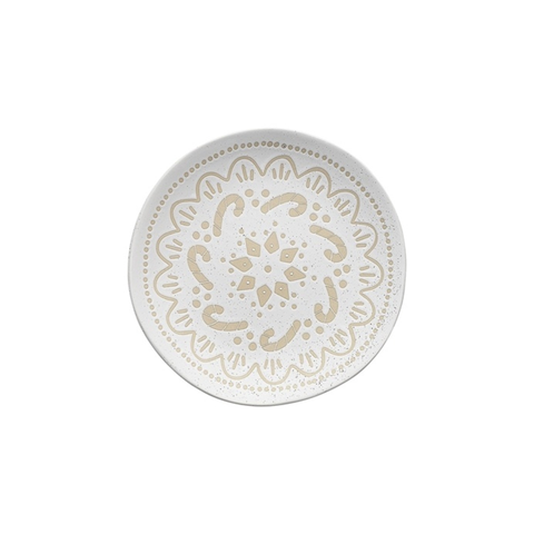 Shortbread Side Plate 20.5cm Candy Cane