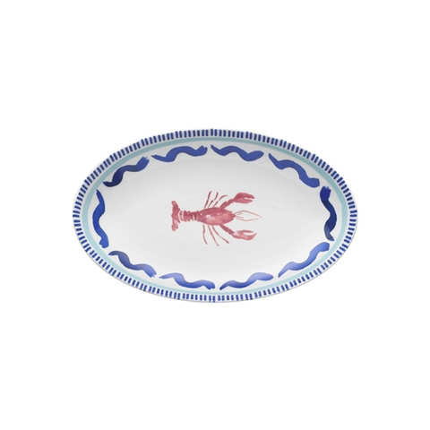 Riviera Oval Platter 32cm Lobster