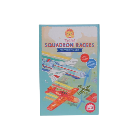 Tiger Tribe Activity Sets - Creative Kits - Squadron Racers - Vintage Planes