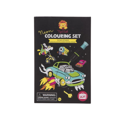 Tiger Tribe Activity Sets - Colouring Sets - Road Stars