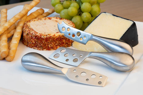 Stainless Steel Cheese Knives Set of 3