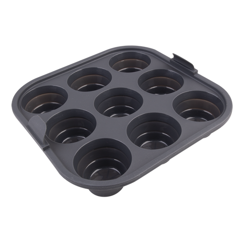 Square Collapsible 9 Cup Mini Muffin Pan 22 x 22cm