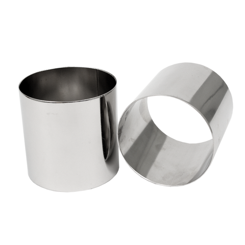 Stainless Steel Round Food Ring 75mm Diameter X 75mm Height