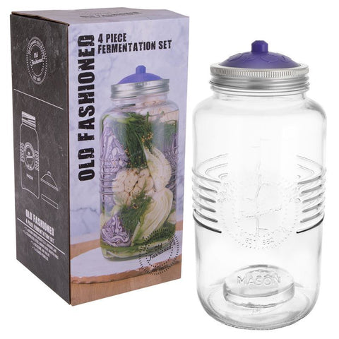 Old Fashioned 4 Piece Fermentation Set 2L
