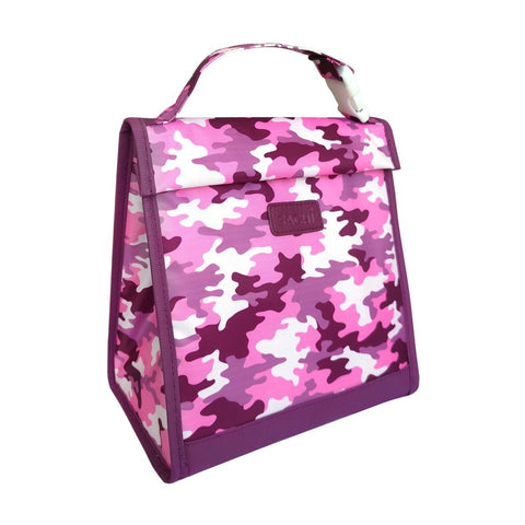 Style 226 Insulated Junior Lunch Pouch - Camo Pink