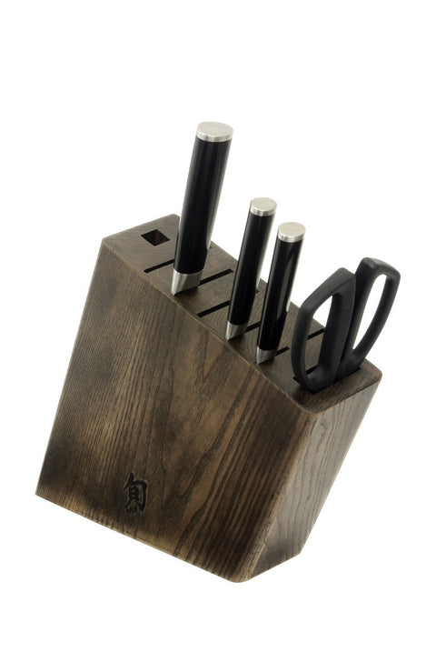 Kanso 8 Slot Wooden Angled Block