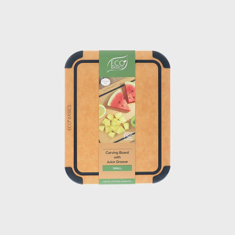 Eco Basics Caving Board with Juice Groove - Natural
