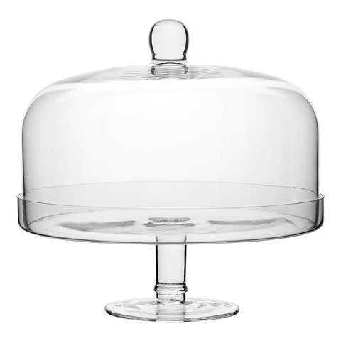 Classic Cake Stand with Dome 28cm