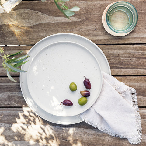 Domus Dinner Plate 27cm Ecru