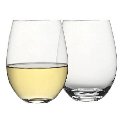 Classic Stemless Wine Glass 500ml Set of 12