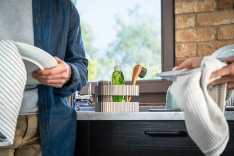 Tidy & Safe Sink Tidy - White