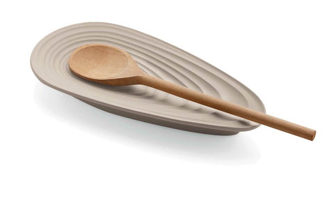 Keep Clean White Ladle Rest - White