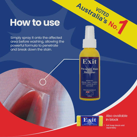 Exit Pre-Wash Stain Remover