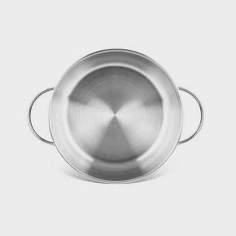 Gabriela Cookware Set 8 pieces Stainless Steel bundle - Glass lids