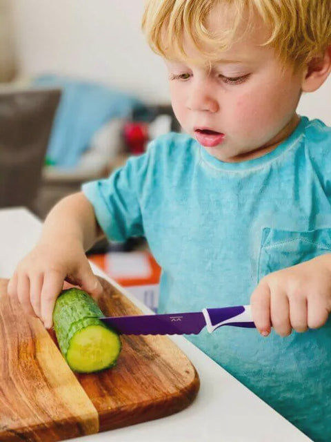New Kiddikutter Child Safe Knife - Purple